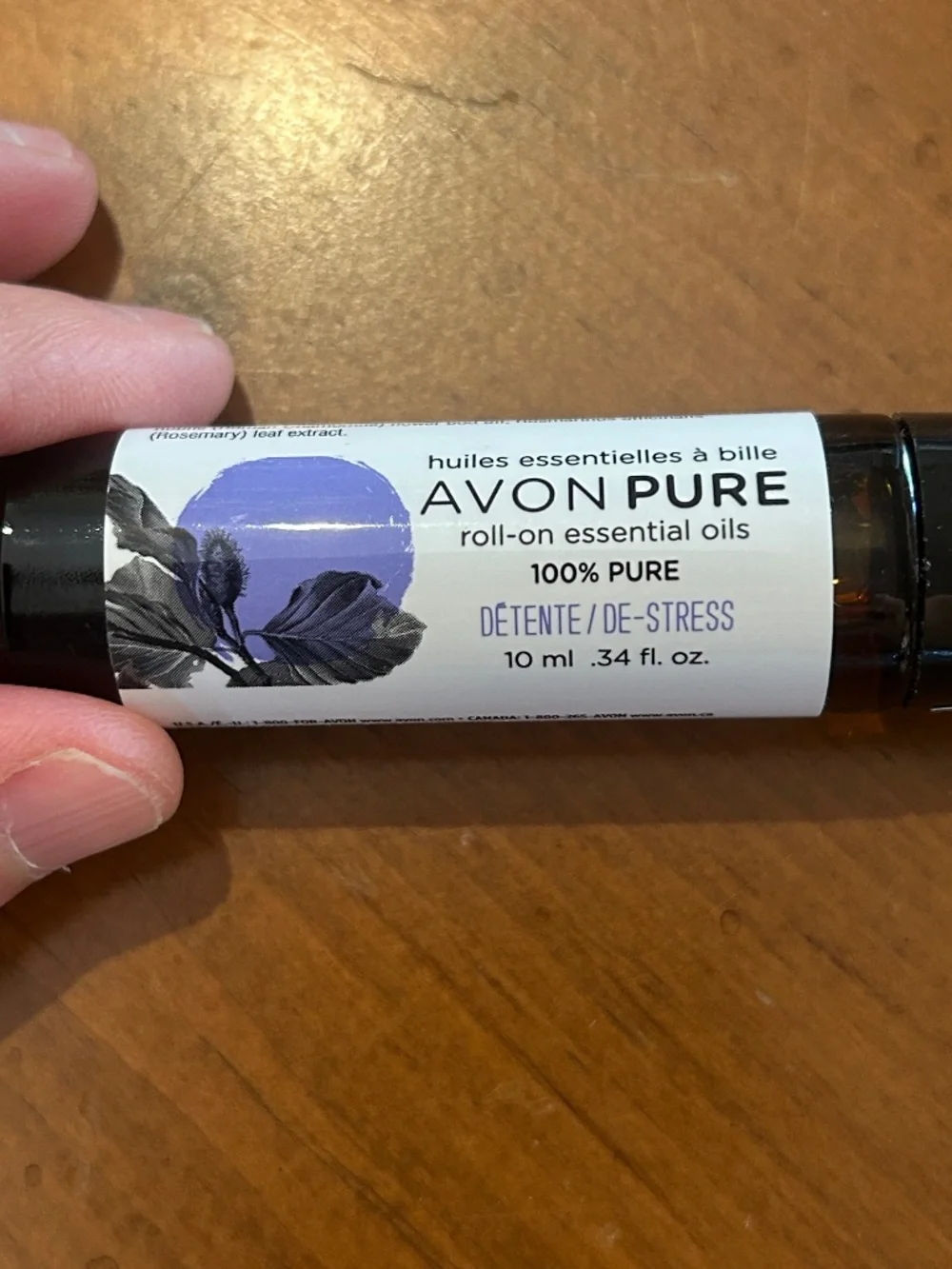 Avon Pure Essential Oil De-Stress Roll-On